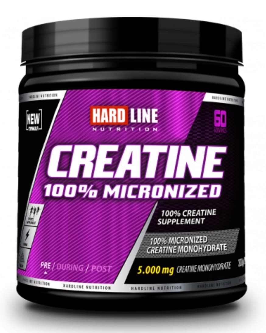 300 Gr ( 60 servis ) Hardline Kreatin