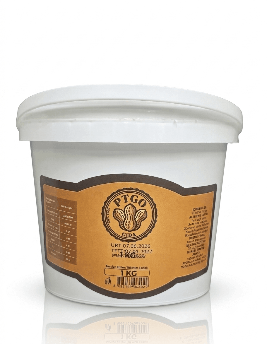 PT GO 1000 GR NATUREL FISTIK EZMESİ