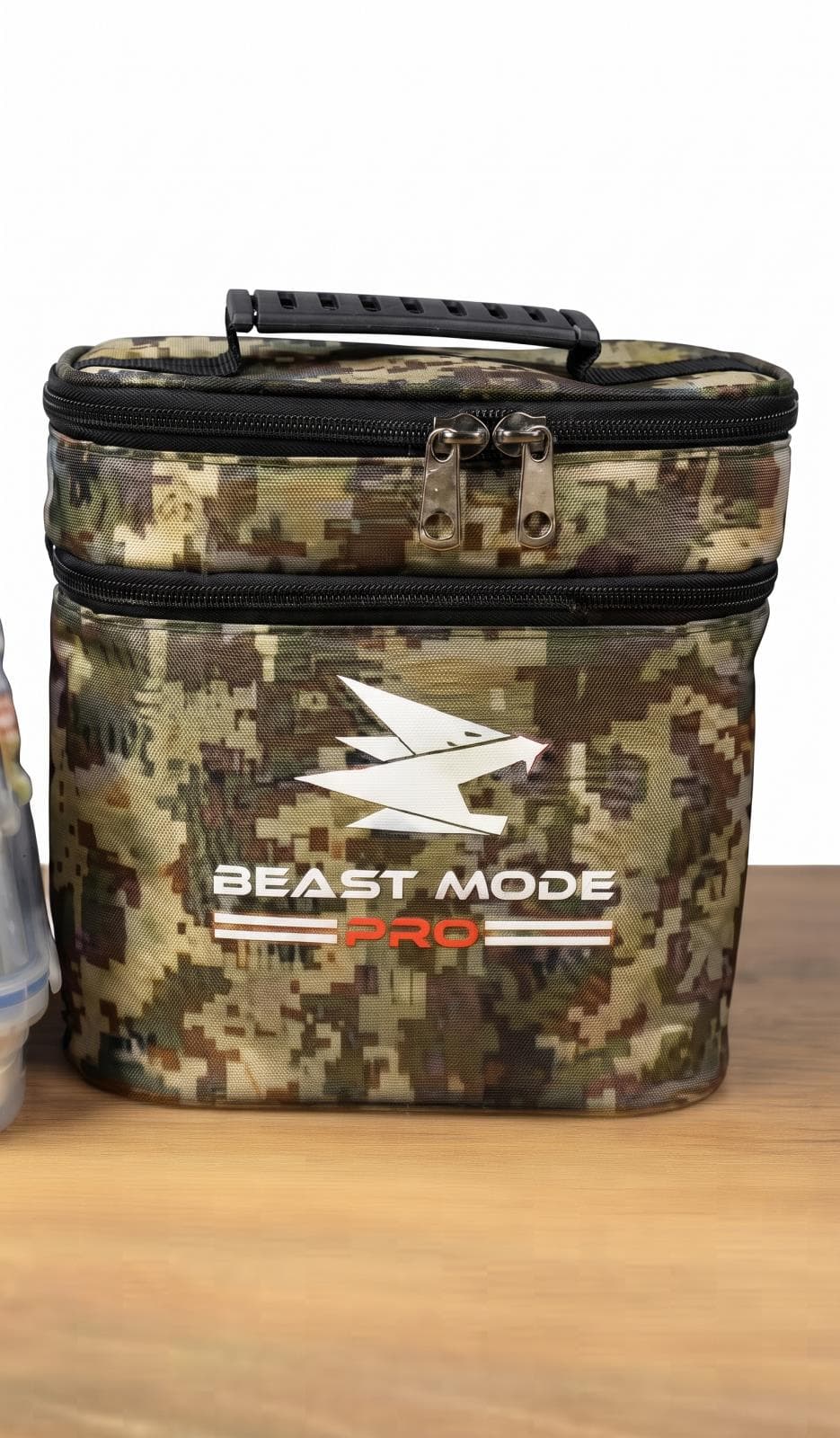 BEAST MODE 2'li KAPLI TERMO ÖĞÜN ÇANTASI KAMUFLAJ