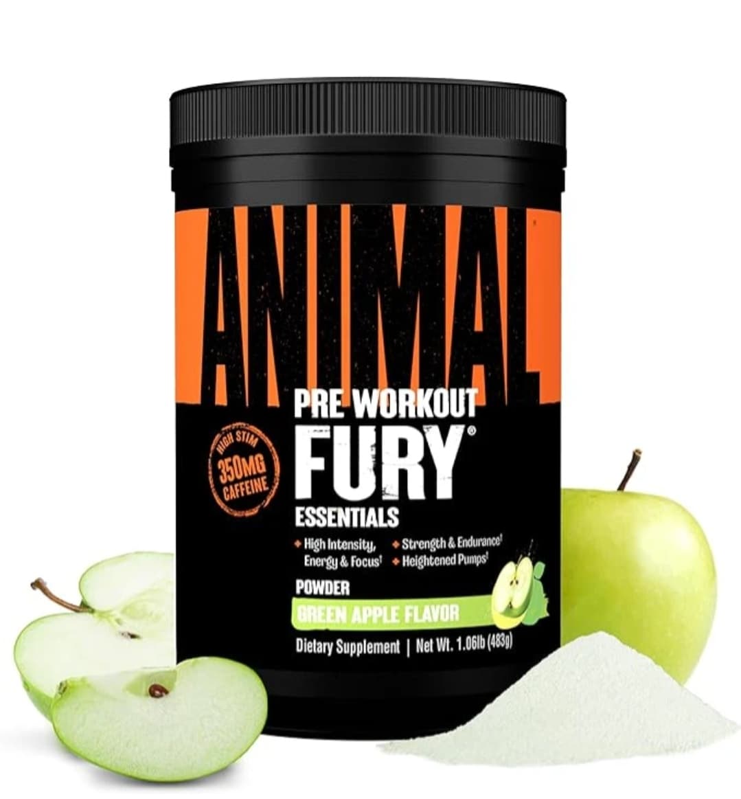 Animal Fury | Pre-Workout Green Apple