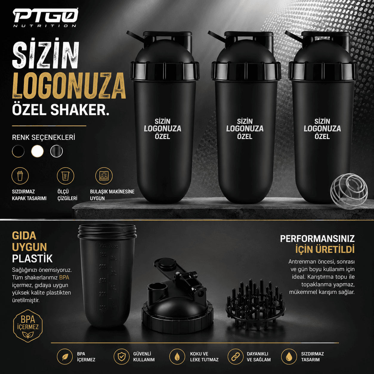 100 Adet Logona Özel Şhaker — görsel 2