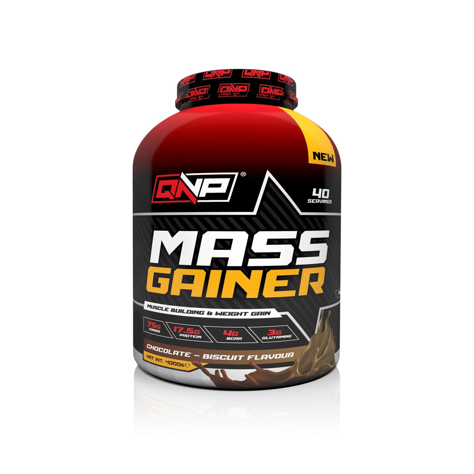 QNP Nutrition Gainer Çilek Beyaz Çikolata aromalı 4 kg — görsel 2